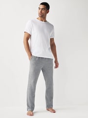 White Rib Slim Fit 100% Cotton Underwear T-Shirts 5 Pack - Image 3 of 8