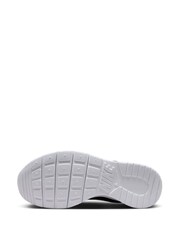Nike Black/White Youth Tanjun GO Trainers - Image 9 of 11