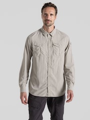 Craghoppers Grey Nosilife Adventure Long Sleeve Shirt - Image 1 of 6