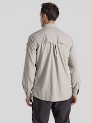 Craghoppers Grey Nosilife Adventure Long Sleeve Shirt - Image 3 of 6