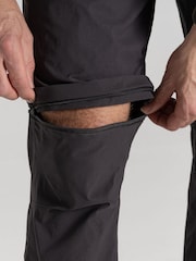 Craghoppers Grey Nosilife Pro Convertible Trousers - Image 5 of 7
