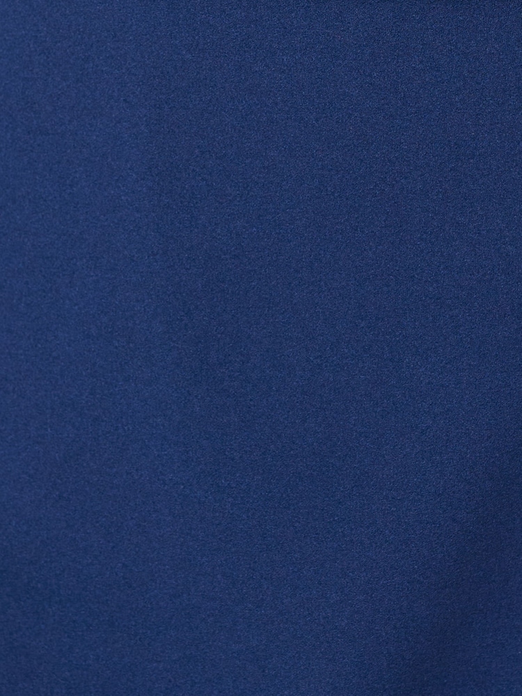 Adrianna Papell Blue Bead Detail Tuxedo Dress - Image 7 of 7