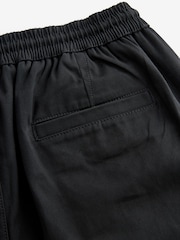 Black Smart Zip Pocket Cargo Shorts - Image 11 of 11