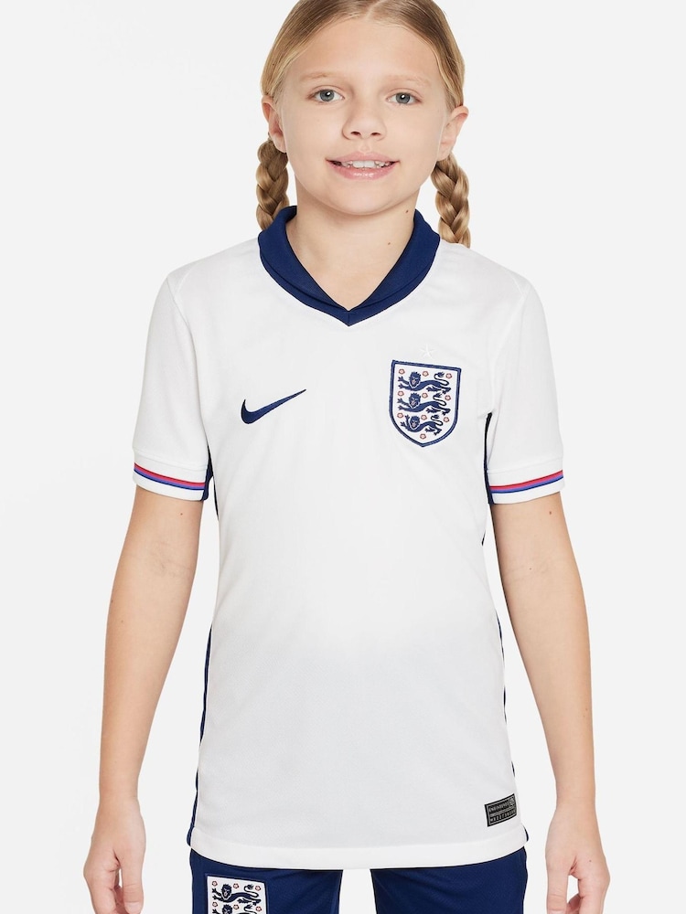 Nike Jr. Dri-FIT England Stadium Football Shirt - Image 1 of 10