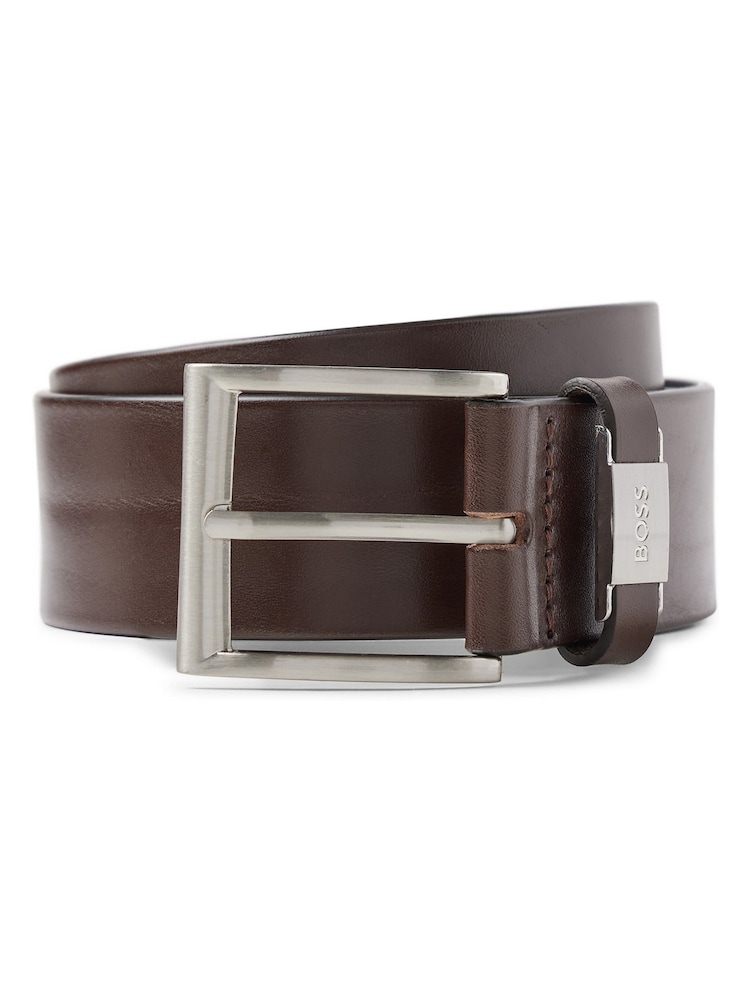 BOSS Brown Connio Belt - Image 1 of 5