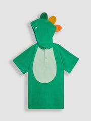 JoJo Maman Bébé Dinosaur Towelling Hooded Poncho - Image 3 of 6