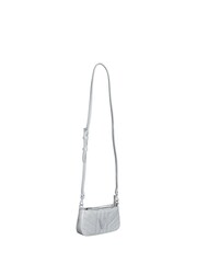 Valentino Bags Grey Portobello Glitter Mini Shoulder Bag - Image 2 of 6