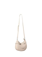 Valentino Bags Cream Midtown Half Moon Hobo Bag - Image 5 of 6