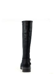 Lunar Warwick Faux Leather Long Boots - Image 5 of 7