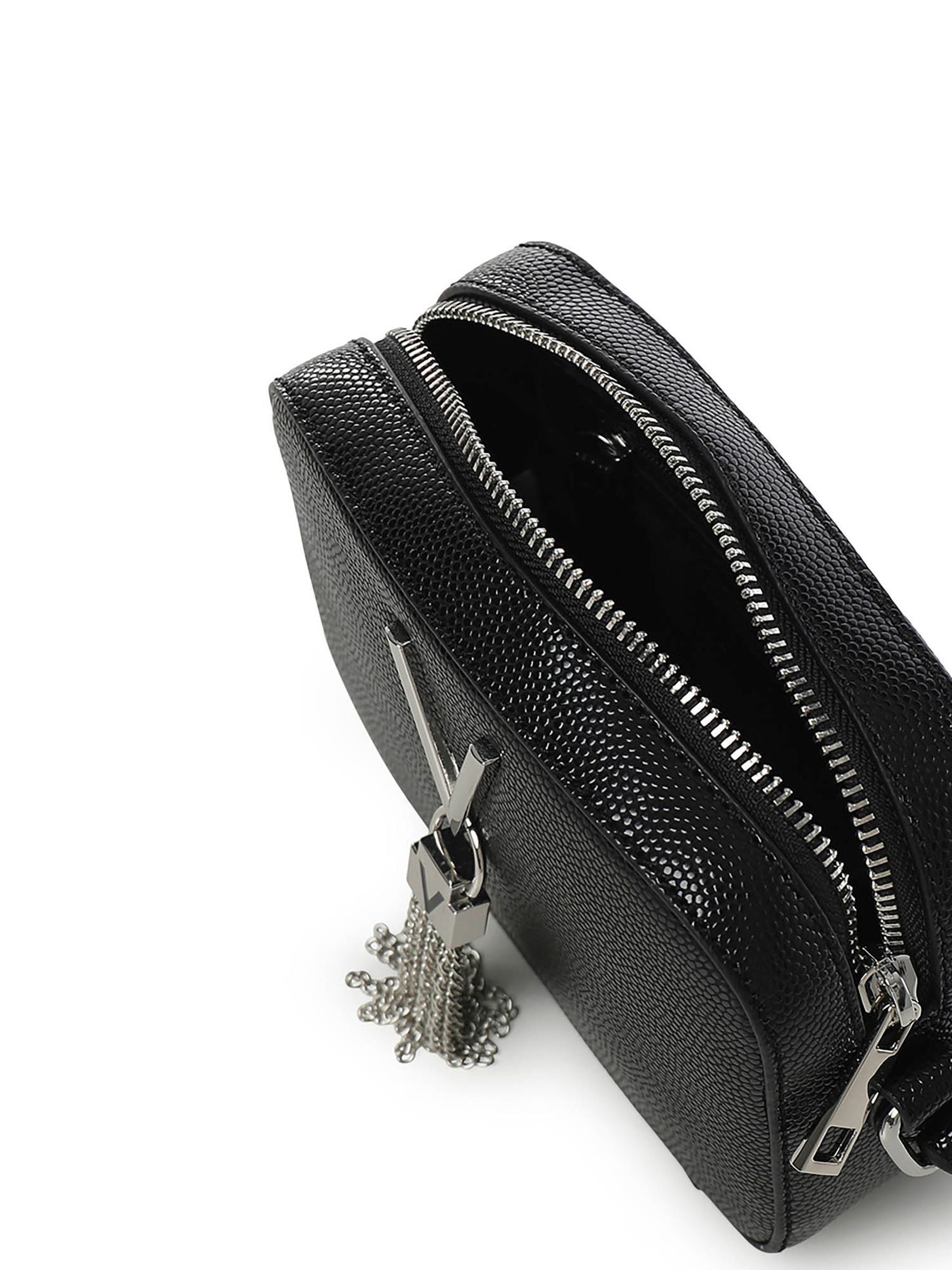 Womens Valentino Bags Divina Crossbody Camera Bag Black