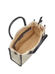 Valentino Bags Ivory Leith Canvas Tote Bag - Image 6 of 6