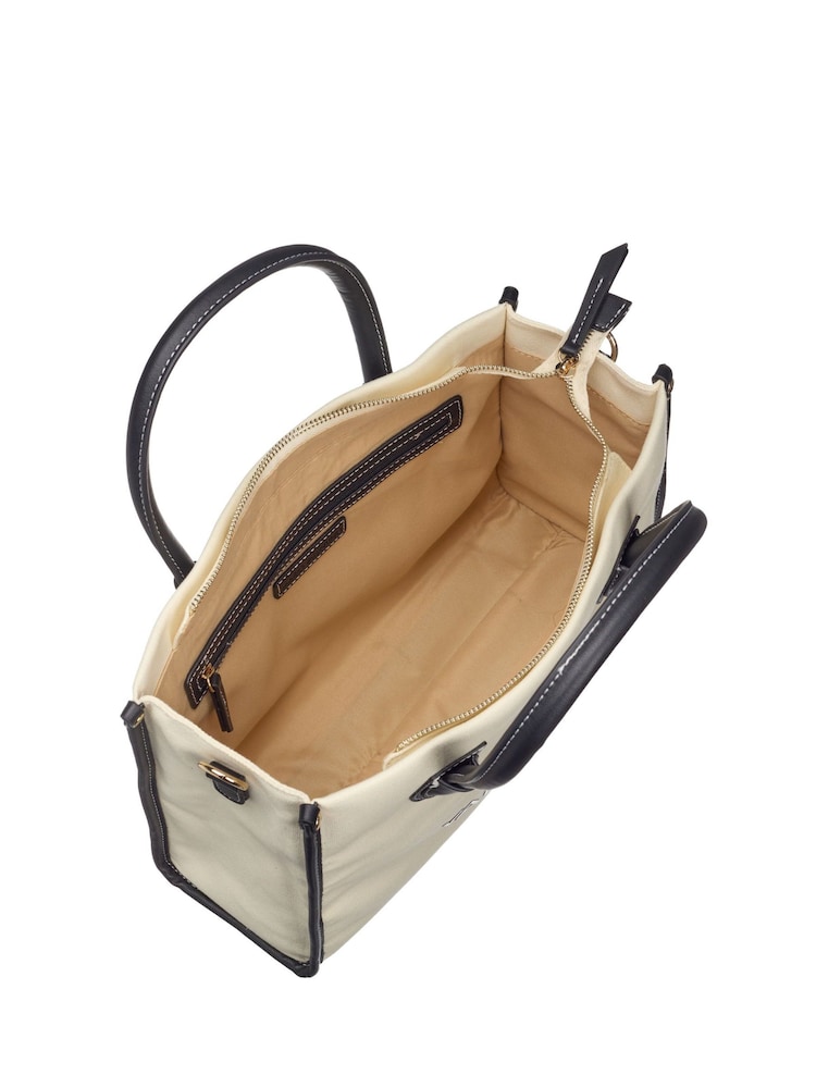Valentino Bags Ivory Leith Canvas Tote Bag - Image 6 of 6