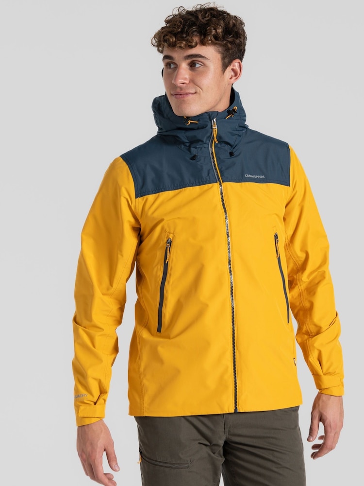 Craghoppers Yellow/Blue Vanth Waterproof Jacket - Image 1 of 7