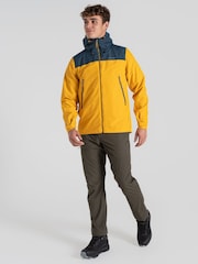 Craghoppers Yellow/Blue Vanth Waterproof Jacket - Image 3 of 7