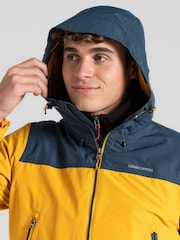 Craghoppers Yellow/Blue Vanth Waterproof Jacket - Image 4 of 7