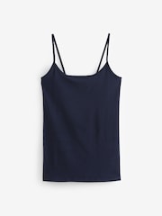 Navy Blue Thin Strap Vest - Image 5 of 6