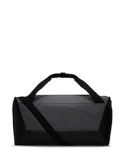 Nike Black/chrome Small Brasilia 9.5 Training Duffel Bag (41L) - Image 4 of 7