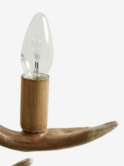 Natural Antler 2 Light Wall Light - Image 5 of 6