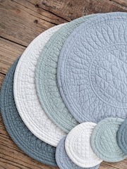 Mary Berry Natural Signature 100% Cotton Ivory Placemat - Image 1 of 4
