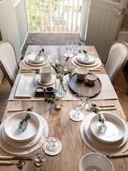 Mary Berry Natural Signature 100% Cotton Ivory Placemat - Image 2 of 4