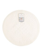 Mary Berry Natural Signature 100% Cotton Ivory Placemat - Image 4 of 4