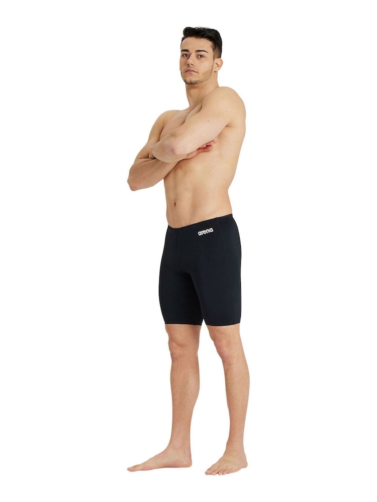 Arena Mens Black Performance Solid Team Jammers - Image 1 of 5