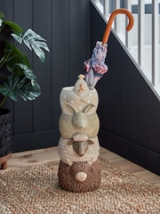 Natural XL Country Animals Umbrella Stand - Image 1 of 3