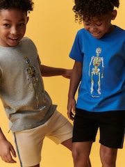 Paul Smith Junior Boys Short Sleeve Iconic Print T-Shirt - Image 1 of 5