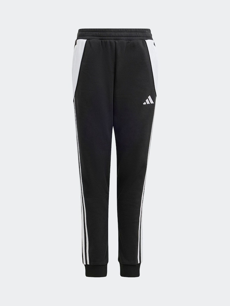 Preto/Branco - Camisolas de moletom Adidas Tiro 24 - Imagem 1 de 5