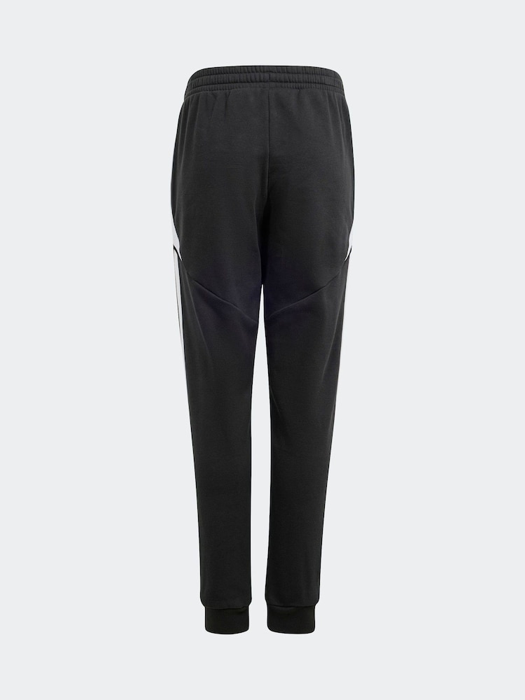 Preto/Branco - Camisolas de moletom Adidas Tiro 24 - Imagem 2 de 5