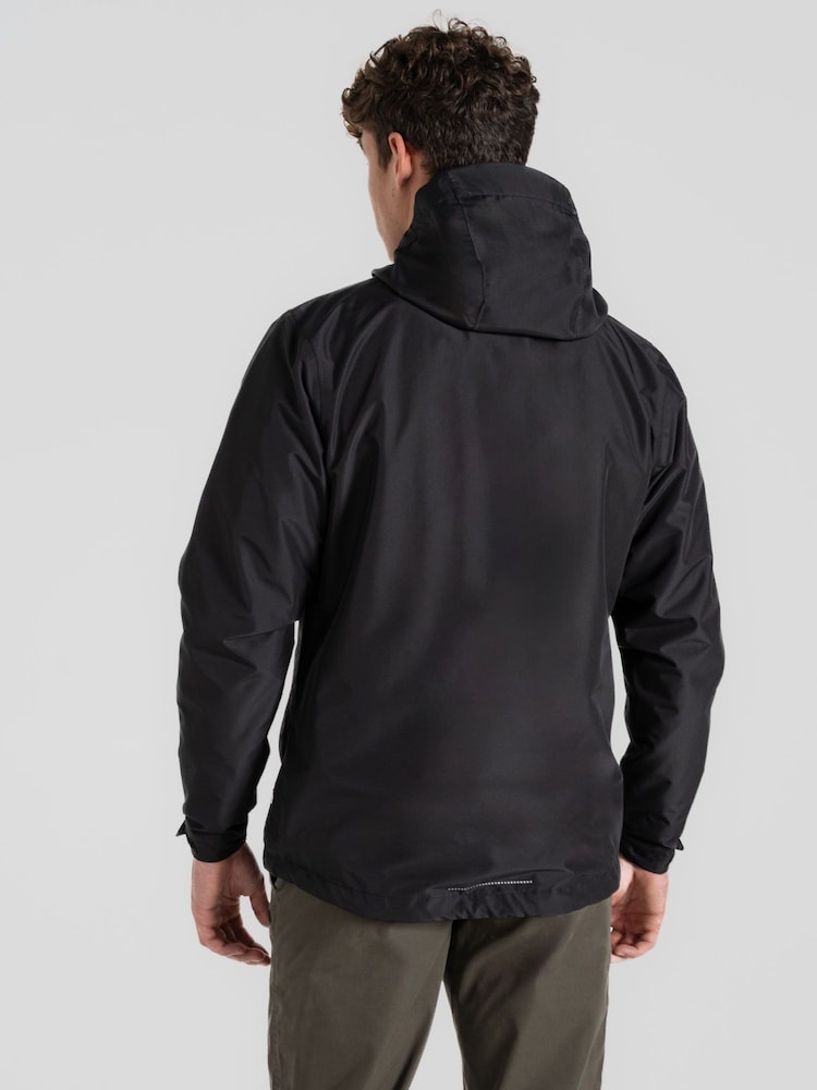 Craghoppers Ossus Waterproof Black Jacket - Image 2 of 5