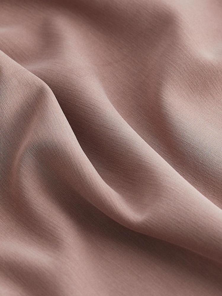 Taupe Premium High Neck Midi Dress - Image 5 of 5