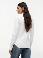 Tommy Hilfiger Natural Slim Fit Pique Shirt - Image 2 of 5
