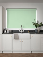 Sea Green Echo Made to Measure Blackout Roller Blind - Image 2 of 6