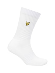 White Lyle & Scott Sport Socks 5 Pack - Image 2 of 3