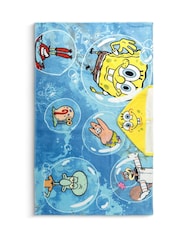Vanilla Underground Blue SpongeBob SquarePants Poncho Towel - Image 3 of 6