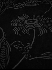 Ted Baker Bettiat Velvet Wide Leg Black Trousers - Image 6 of 6