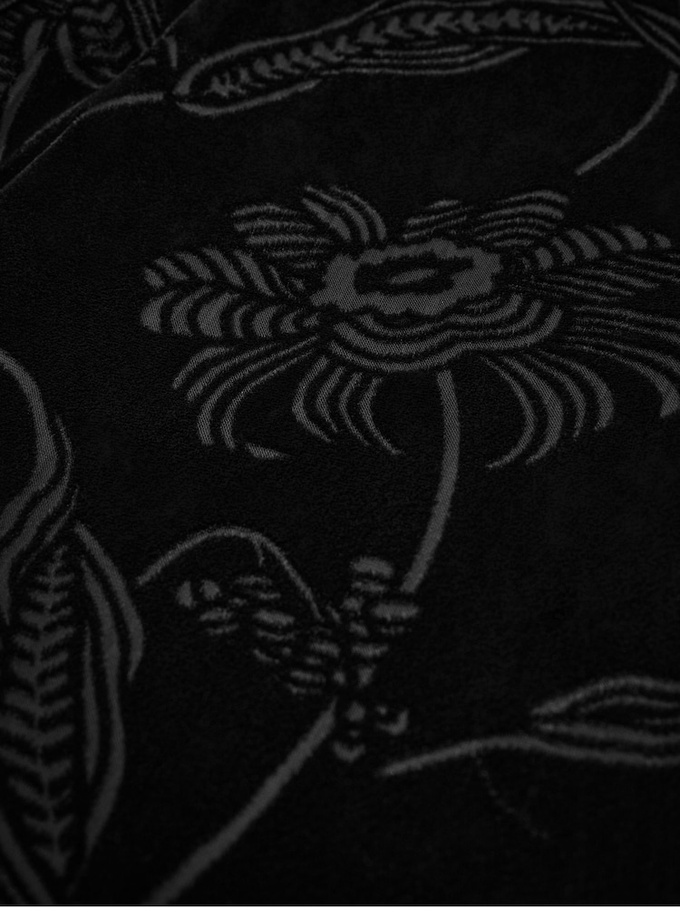 Ted Baker Bettiat Velvet Wide Leg Black Trousers - Image 6 of 6