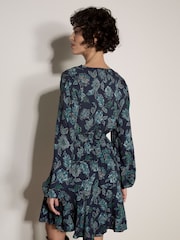 Azul - Minivestido Floral Folk Apricot - Imagen 2 de 4