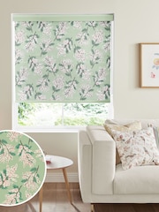 Cath Kidston Green Mimosa Flower Multi Made To Measure Roller Blind - Image 1 of 4