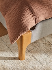 MADE.COM Cool Grey Bed Roscoe - Image 3 of 5