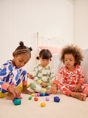 Multi Fruit Long Pyjamas 3 Pack (9mths-10yrs) - Image 3 of 17