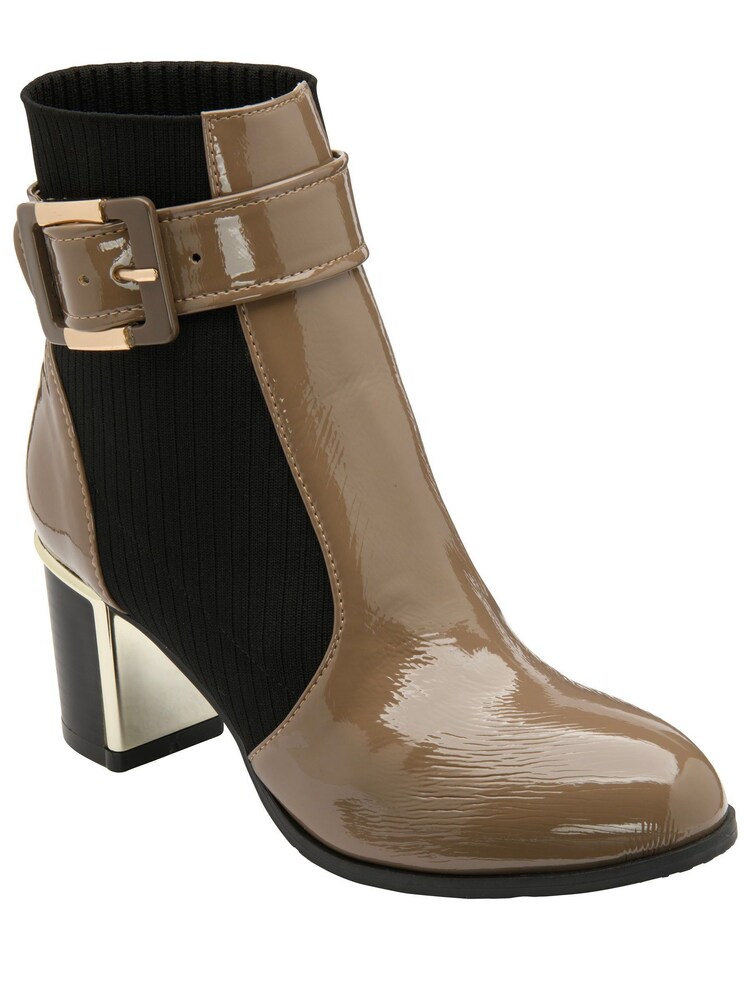 Lotus Natural Heeled Ankle Boots - Image 1 of 3