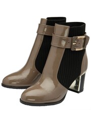 Lotus Natural Heeled Ankle Boots - Image 2 of 3