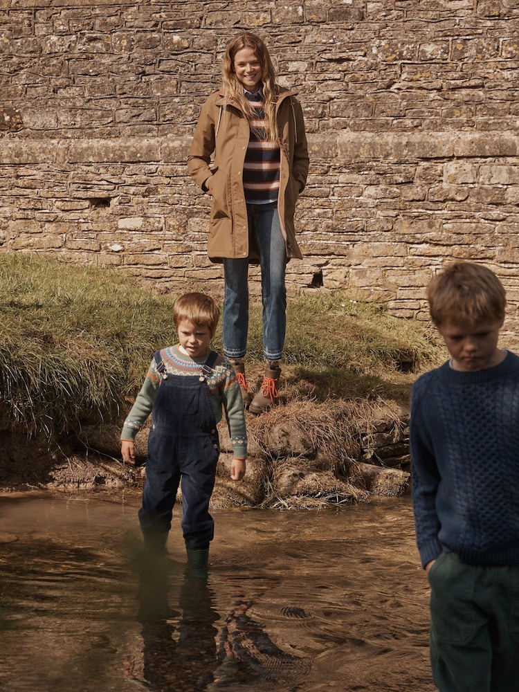 Boden Dark Brown Chiltern Parka - Image 6 of 6