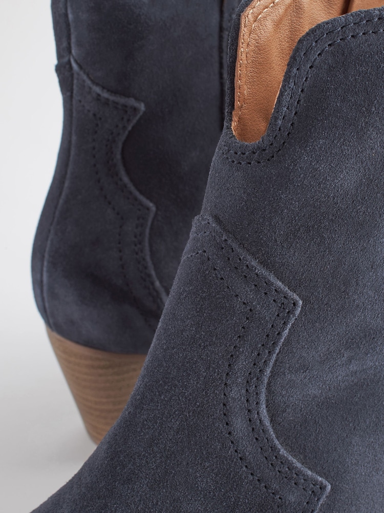 Marineblau/blau - Forever Comfort® Cowboy/Western-Stiefel aus Leder - Bild 8 von 8 Marineblau/blau - Forever Comfort® Cowboy/Western-Stiefel aus Leder - Bild 8 von 8