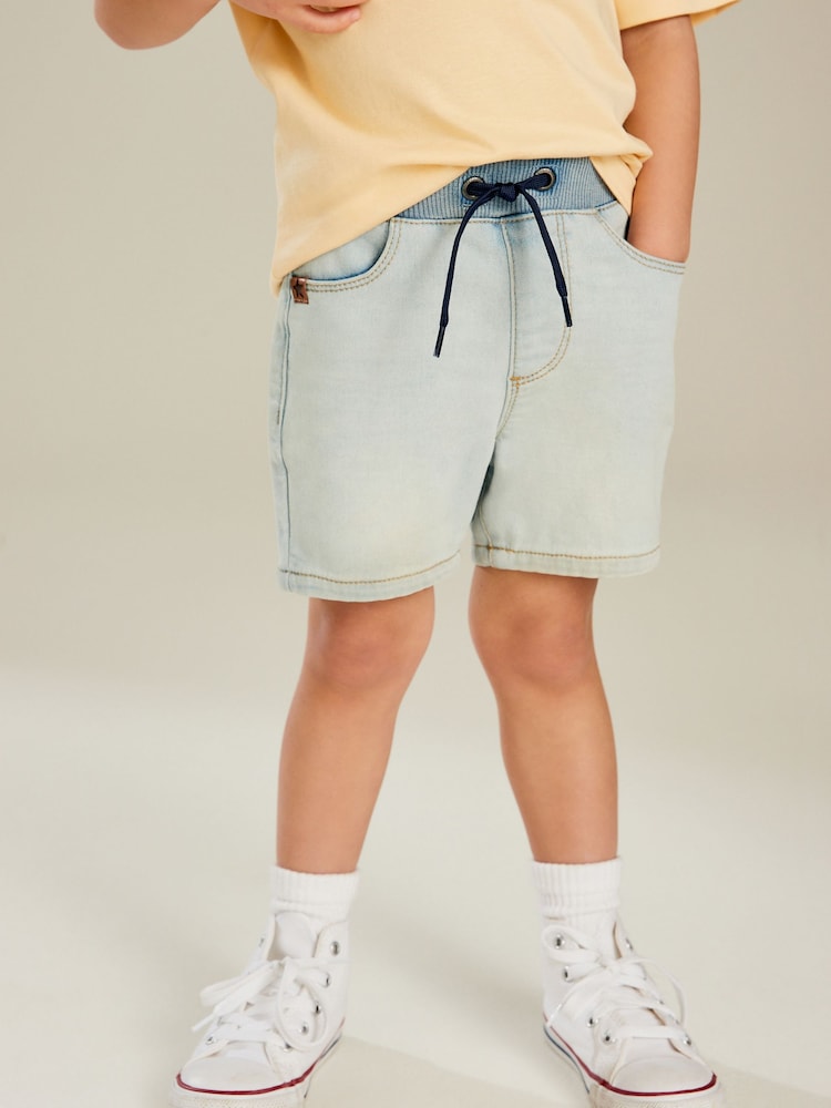 Bleach Jersey Denim Pull-On Shorts (3mths-7yrs) - Image 1 of 6