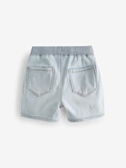 Bleach Jersey Denim Pull-On Shorts (3mths-7yrs) - Image 5 of 6
