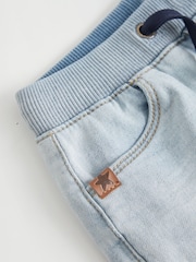 Bleach Jersey Denim Pull-On Shorts (3mths-7yrs) - Image 6 of 6