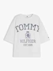 Tommy Hilfiger Natural Crest Relaxed Oversized T-Shirt - Image 5 of 7